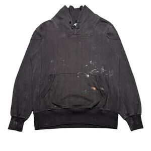 Jungmaven Whittier Shawl Neck Paint Splatter Sweatshirt Men's Small
